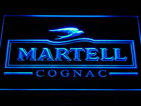 FREE Martell Cognac LED Sign - Blue - TheLedHeroes