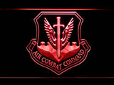 Air Combat Command LED Neon Sign USB - Red - TheLedHeroes