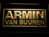 Armin Van Buuren LED Neon Sign USB - Yellow - TheLedHeroes