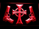 The Boondock Saints Veritas Aequitas LED Neon Sign USB - Red - TheLedHeroes