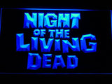 Night of the Living Dead LED Neon Sign USB - Blue - TheLedHeroes