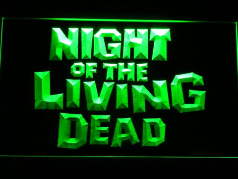 Night of the Living Dead LED Neon Sign Electrical - Green - TheLedHeroes