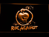 Rise Against LED Neon Sign USB - Orange - TheLedHeroes
