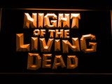 Night of the Living Dead LED Neon Sign USB - Orange - TheLedHeroes