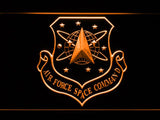 Air Force Space Command LED Neon Sign Electrical - Orange - TheLedHeroes