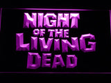 Night of the Living Dead LED Neon Sign Electrical - Purple - TheLedHeroes