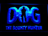 Dog the Bounty Hunter LED Neon Sign USB - Blue - TheLedHeroes