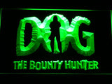 Dog the Bounty Hunter LED Neon Sign Electrical - Green - TheLedHeroes