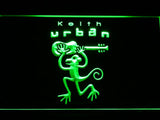Keith Urban LED Neon Sign USB - Green - TheLedHeroes