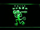 Keith Urban LED Neon Sign Electrical - Green - TheLedHeroes