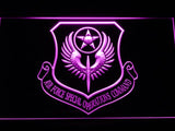 Air Force Special Operations Command LED Neon Sign Electrical - Purple - TheLedHeroes