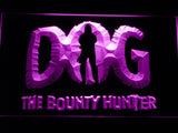 Dog the Bounty Hunter LED Neon Sign USB - Purple - TheLedHeroes