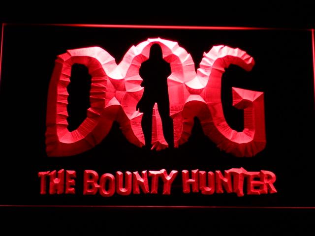 Dog the Bounty Hunter LED Neon Sign Electrical - Red - TheLedHeroes