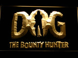 Dog the Bounty Hunter LED Neon Sign USB - Yellow - TheLedHeroes