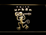 Keith Urban LED Neon Sign USB - Yellow - TheLedHeroes