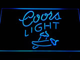 Coors Light Chilli Pepper LED Neon Sign USB - Blue - TheLedHeroes