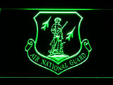 Air National Guard LED Neon Sign Electrical - Green - TheLedHeroes