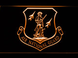 Air National Guard LED Neon Sign Electrical - Orange - TheLedHeroes