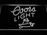 Coors Light Chilli Pepper LED Neon Sign USB - White - TheLedHeroes