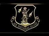 Air National Guard LED Neon Sign Electrical - Yellow - TheLedHeroes