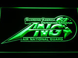 ANG Air National Guard LED Neon Sign USB - Green - TheLedHeroes