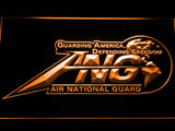 ANG Air National Guard LED Neon Sign Electrical - Orange - TheLedHeroes