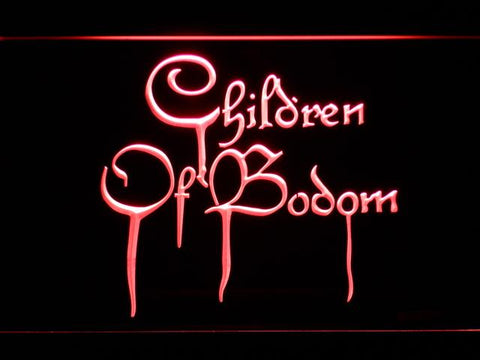 Children of Bodom (2) LED Neon Sign USB - Red - TheLedHeroes