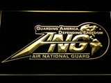 ANG Air National Guard LED Neon Sign USB - Yellow - TheLedHeroes