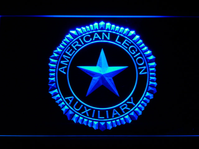 FREE American Legion Auxiliary LED Sign - Blue - TheLedHeroes