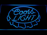 Coors Light Cap LED Neon Sign Electrical - Blue - TheLedHeroes