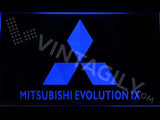 Mitsubishi Evolution IX LED Sign - Blue - TheLedHeroes