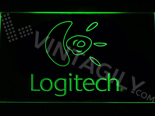 Logitech LED Sign - Green - TheLedHeroes