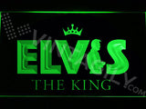 Elvis The King LED Sign - Green - TheLedHeroes