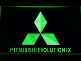 Mitsubishi Evolution IX LED Neon Sign Electrical - Green - TheLedHeroes