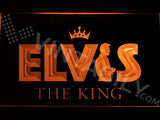 FREE Elvis The King LED Sign - Orange - TheLedHeroes