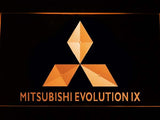 Mitsubishi Evolution IX LED Neon Sign Electrical - Orange - TheLedHeroes