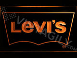 Levi's LED Neon Sign USB - Orange - TheLedHeroes