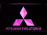 FREE Mitsubishi Evolution IX LED Sign - Purple - TheLedHeroes