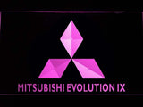 Mitsubishi Evolution IX LED Neon Sign Electrical - Purple - TheLedHeroes