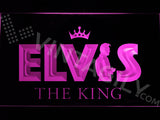 Elvis The King LED Sign - Purple - TheLedHeroes