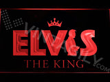 Elvis The King LED Sign - Red - TheLedHeroes