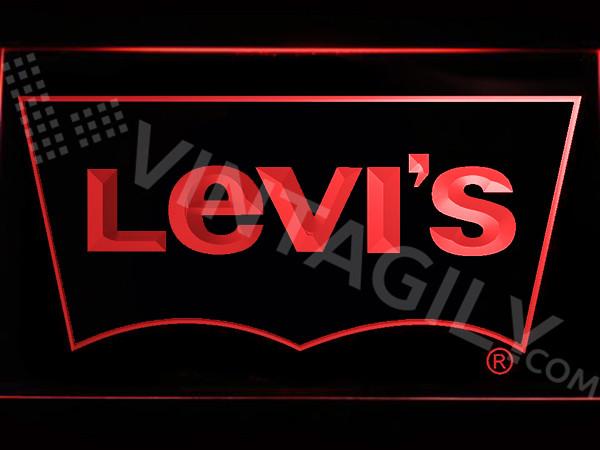 Levi's LED Neon Sign USB - Red - TheLedHeroes