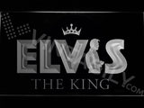 Elvis The King LED Neon Sign Electrical - White - TheLedHeroes
