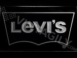 Levi's LED Neon Sign USB - White - TheLedHeroes
