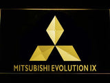 FREE Mitsubishi Evolution IX LED Sign - Yellow - TheLedHeroes