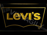 Levi's LED Neon Sign USB - Yellow - TheLedHeroes
