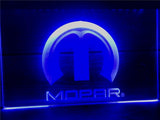 Mopar LED Neon Sign USB - Blue - TheLedHeroes