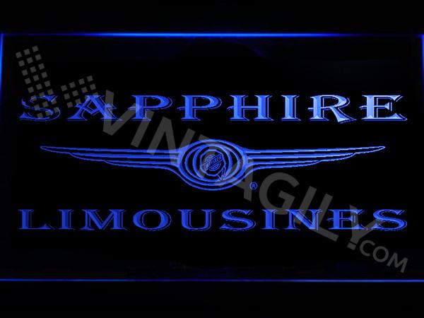 Sapphire Limousines LED Neon Sign Electrical - Blue - TheLedHeroes
