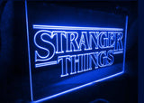 Stranger Things LED Neon Sign Electrical - Blue - TheLedHeroes