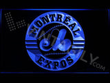 Montreal Expos LED Neon Sign Electrical - Blue - TheLedHeroes